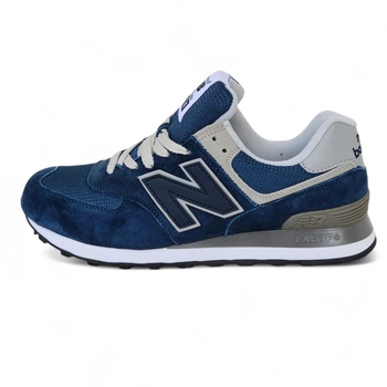 Чоловічі кросівки повсякденні NB 574 Classic Blue Grey 44 (28,0 см) Синій