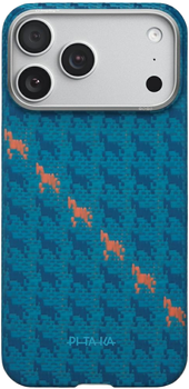 Etui PITAKA Happiness Rides Edge MagSafe do Samsung Apple iPhone 17 Pro Max Indigo (741654368411)