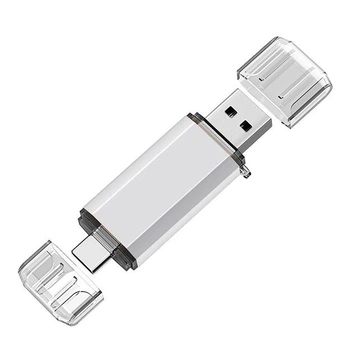 Флешка USB 8GB T&G Type-C 009 Star срібло
