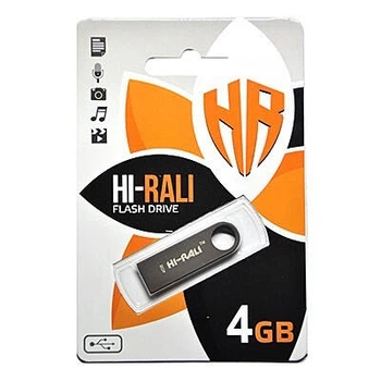 Флешка USB 4GB Hi-Rali Shuttle черный