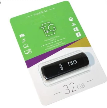 Флеш пам'ять/флеш накопичувач 3.0 USB 32GB T&G Classic 011 чорний