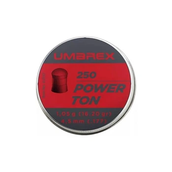Пульки Umarex Power Ton 4,5 мм 1,05 г 250шт (4.1707) Umarex 4.1707 1045600