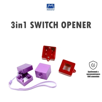 3в1 Switch Opener Алюмінієвий відкривач і тестер для світчів MX/BOX відкривашка інструмент для розбирання перемикачів