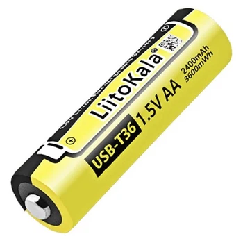 Акумулятор LiitoKala USB-T36 1.5V 3600mWh (1047-USB-T36)