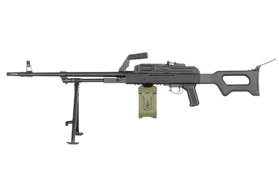 Страйкбольний кулемет Specna Arms x A&K SA-PKM Edge Black