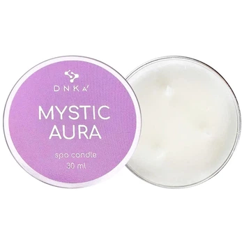 Парфумована масажна свічка DNKA spa candle Mystic Aura 30 г