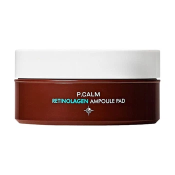 Патчі для шкіри навколо очей для звуження пор P.Calm Retinolagen Ampoule Pad 60 шт