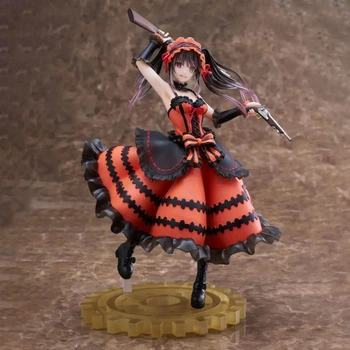 Фигурка Куруми Токисаки (Kurumi Tokisaki) — Рандеву с жизнью Date A Live Zafkiel, 20 см, коллекционная аниме статуэтка Taito