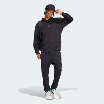 Спортивні флісові штани чоловічі Adidas ALL SZN JSH58 L Чорні