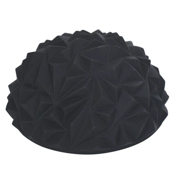 Полусфера массажная балансировочная Bambi MS 4959(Black) текстурная поверхность, 16,5х7 см