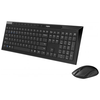 Комплект (клавиатура, мышь) Rapoo 8210M Wireless Black