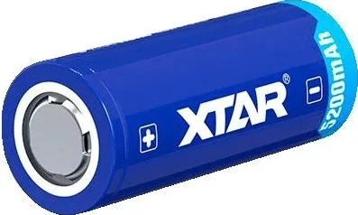 Акумулятор XTAR Li-ion AA 3.7 V / 5200 mAh із захистом 1 шт 26650 (6952918341604)