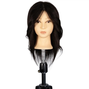 Женский брюнетка манекен с натуральными волосами Kylie 35см, REF1050