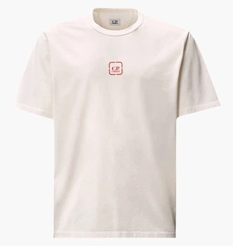Футболка C.P. Company Metropolis Series Logo White 19CLTS053A-006370W-103 M