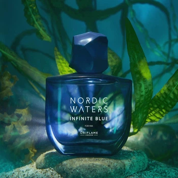 Чоловіча парфумована вода Oriflame Nordic Waters 75 мл
