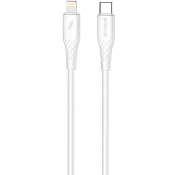 Кабель Proove GridLine Type-C to Lightning 27W (1m) black