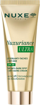 Крем для обличчя Nuxe Nuxuriance Ultra The Anti-Dark Spot + Anti-Aging SPF 30 антивіковий 50 мл (3264680042249)