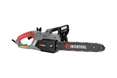 Электропила пила цепная электрическая Intertool DT-2201 2400Вт x 16" двигатель боковой