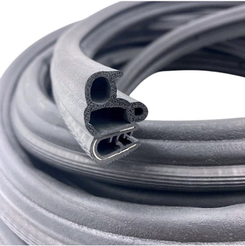 Универсальный автомобильный уплотнитель двери Rubber Seal Strip (1 метр) 17х18х37 мм
