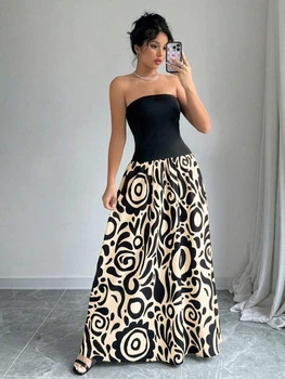 Платье SHEIN M Черный sz2407040032853794
