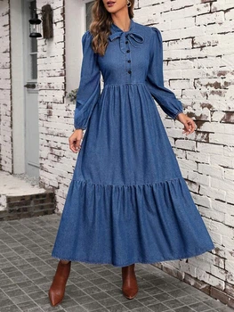 Платье SHEIN S Темно-синий sz2406186535065558