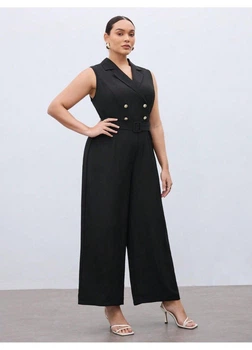 Комбинезон SHEIN XL Черный sz2312215442557970