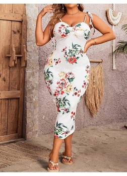 Сукня SHEIN ХXL Білий sz2312152669388122