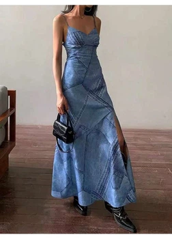 Платье SHEIN L Голубой sz2401126761524641