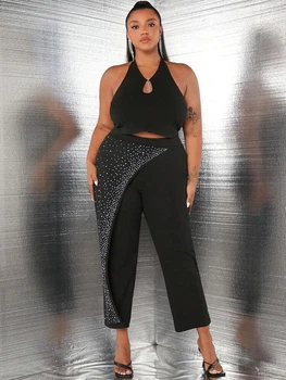 Топ SHEIN XL Черный sz2305252447400388