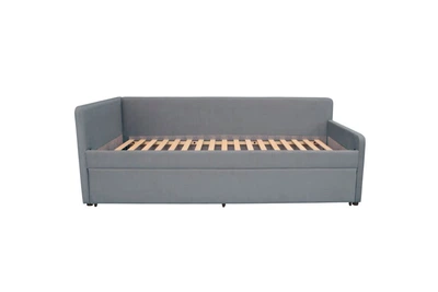 Кровать угловая Leo 90 Grey L