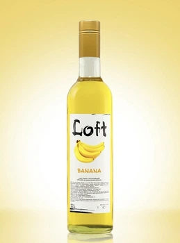 Сироп Банан Loft 0,7 л для коктейлів та кави (НФ-00015712)