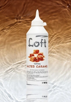 Топпинг Соус Солёная карамель Loft 0,6 кг для десертов и напитков (НФ-00015765)