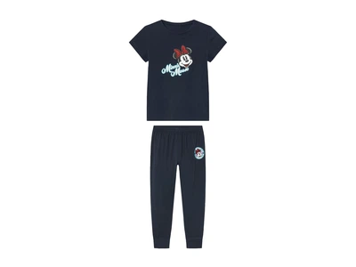 Пижама (футболка и штаны) для девочки Disney Minnie Mouse 479481 122-128 см (6-8 years) темно-синий