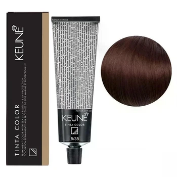 Стійка фарба для волосся Keune Tinta Color 5.35 Light Choco Brown 60 мл