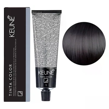 Стійка фарба для волосся Keune Tinta Color 1 Black 60 мл