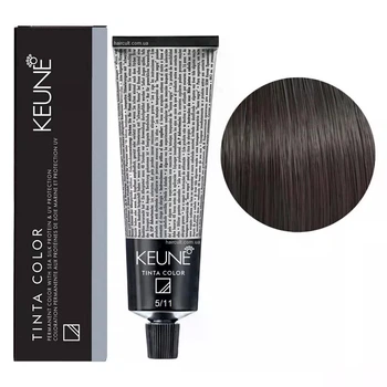 Стійка фарба для волосся Keune Tinta Color 5.11 Light Intense Ash Brown 60 мл