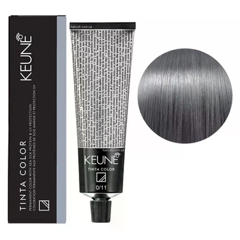 Стійка фарба для волосся Keune Tinta Color 0.11 Ash Blue 60 мл