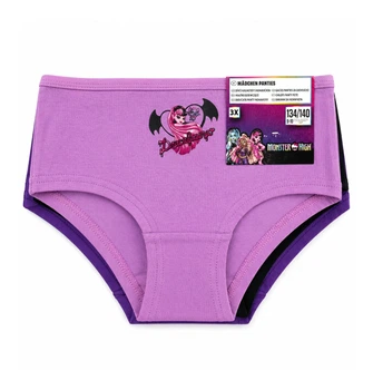 Трусики- хипстеры набор 3 шт. для девочки Disney Monster High BDO100036 134-140 см (8-10 years) Комбинированный