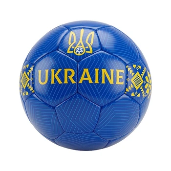 М'яч футбольний "Ukraine" №5 (Size 5) ПВХ, ігровий 185-4(125388)