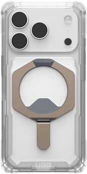 Etui Urban Armor Gear Plasma XTE MagSafe do Apple iPhone 17 Pro Clear/Titanium (840283922503)