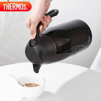 Термопляшка THERMOS, 2000 мл, для чоловіків та жінок, для бізнесу та домашнього використання, термос з грілкою, пляшка для підігріву, подарунок, подарунок на день народження, THX-Brow