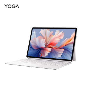 Магнітна клавіатура та підставка Lenovo YOGA Pad Pro, зручні та міцні, кріплення одним натисканням, регулювання кута нахилу, безліч функціональних клавіш, швидкий доступ до різних комбінацій клавіш, світло-блакитний колір.