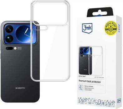 Etui plecki 3MK Armor Case do Xiaomi 17 Pro Max Transparent (5903108722483)