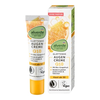Крем навколо очей alverde NATURKOSMETIK Q10 Augencreme 15 ml