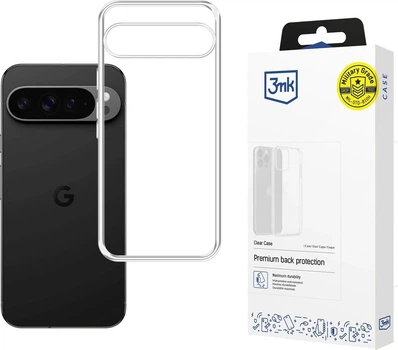 Etui plecki 3MK Clear Case do Google Pixel 10 Pro XL Transparent (5903108645881)