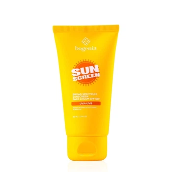 Сонцезахисний крем BOGENIA Sunscreeen Face Cream SPF50+ BG463, 50 мл (4823124409513)