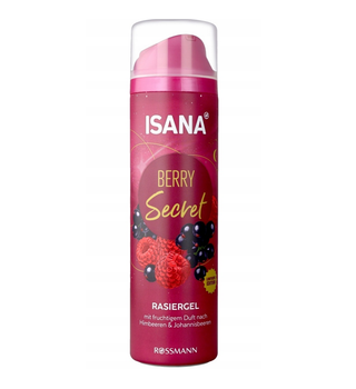 Гель для гоління Isana Berry Secret 200 мл (4068134143464)