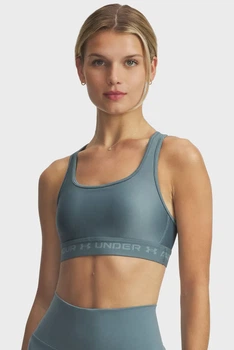 Жіночий бірюзовий топ Crossback Mid Bra Under Armour XS 1361034-587
