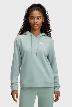 Жіноче м'ятне худі UA Rival Terry Hoodie Under Armour SM 6005511-348