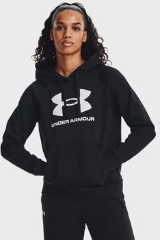 Жіноче чорне худі UA Rival Fleece Big Logo Hdy Under Armour M 1379501-001